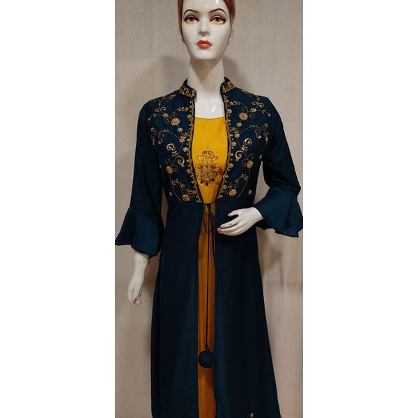 women-blue-yellow-embroidered-silk-shrug-gown7472-M-3
