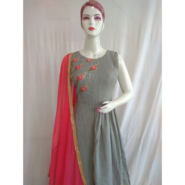 women-poly-crepe-embroidered-gown-with-dupatta-grey-pink-5930xl-2