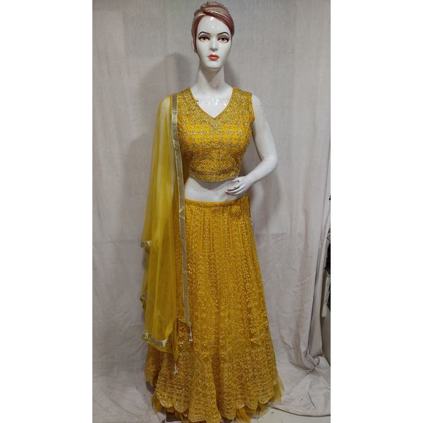 women-yellow-embroidered-georgette-lehenga-choli7952-XL-7953-XL-3