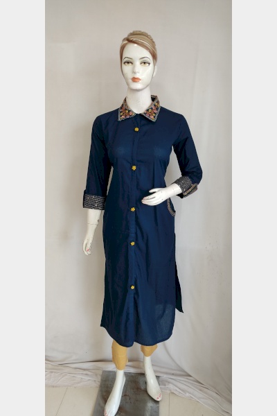 women-blue-embroidered-lenin-straight-kurti10654-L-2