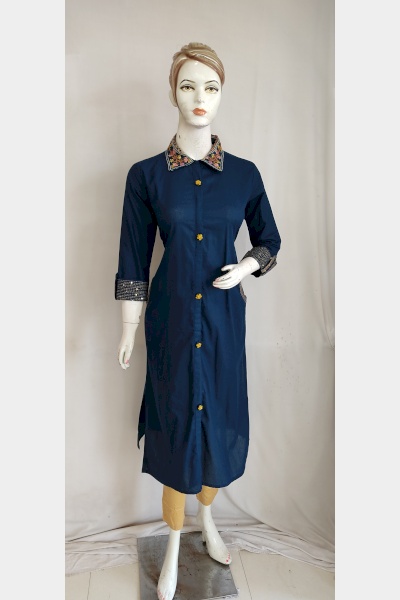 women-blue-embroidered-lenin-straight-kurti10654-L-3