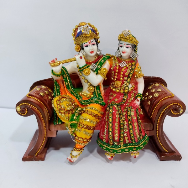 beautiful-decorative-radha-krishnamurthy-idol-sitting-on-sofa10984-2